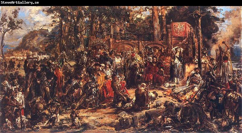 Jan Matejko Christianization of Lithuania. A.D. 1387.